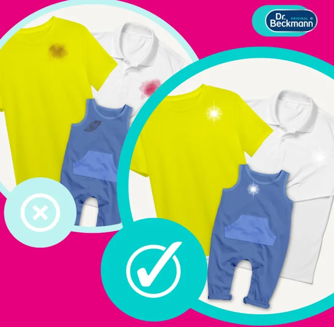 Schnäppchen, Deals und Rabattcodes des Tages - Dr. Beckmann Gallseife Flecken Bürste mit echter