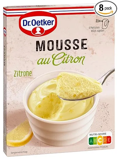 Dr. Oetker Vitalis Mousse zitrone (8x93g) ab 7,80 € inkl. Prime-Versand (statt 17,52 €)