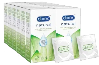 Durex Kondom Natural 120 Stück für 27,90 € inkl. Versand (statt 35,90 €)
