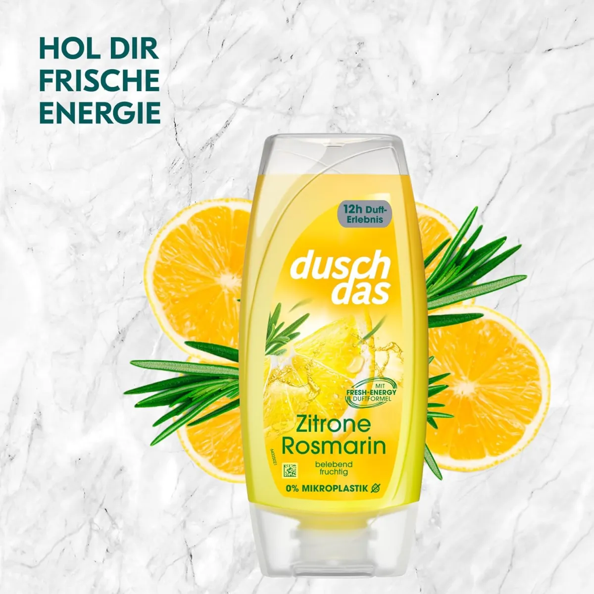 Duschdas Duschgel Zitrone Rosmarin Duschbad