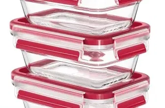 Schnäppchen, Deals und Rabattcodes des Tages - EMSA Clip Close Glas Frischhaltedose rechteckig 3-teilig