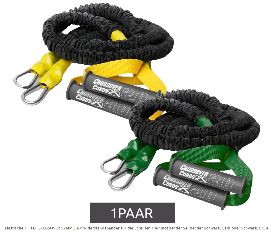 Crossover SYMMETRY Widerstandsbänder für 26,98 € inkl. Versand (statt 55,00 €)