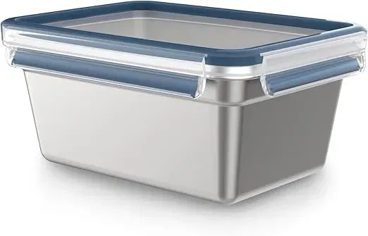 Emsa Clip & Close auslaufsichere Edelstahl-Frischhaltedose N1150600 (2l) für 13,87 € inkl. Prime-Versand