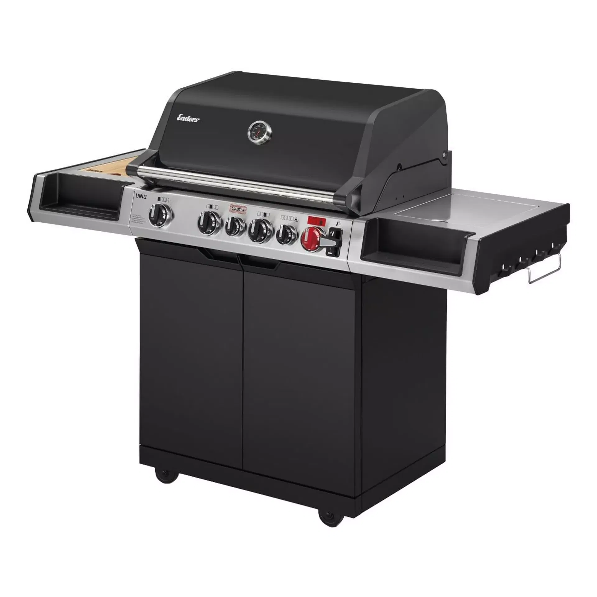 Enders Gasgrill Uniq 4 IK Cruster Schwarz (155 X 120 X 65,5 cm) ab 649,00 € inkl. Versand