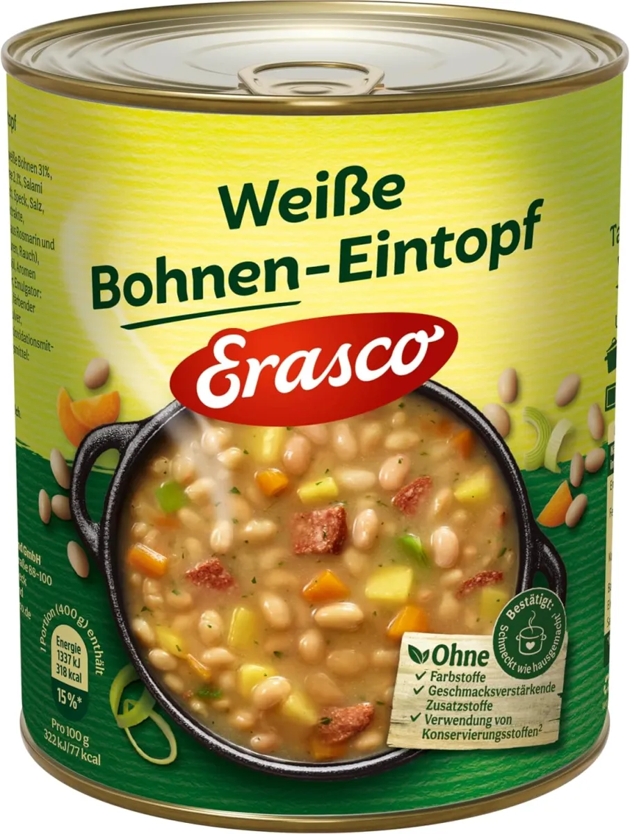 Erasco Weiße Bohnen-Eintopf (800g)
