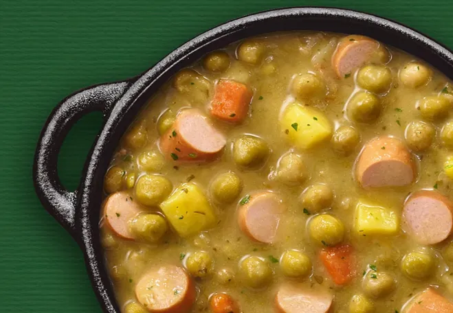 Erasco Erbsen-Eintopf mit Würstchen (800g)