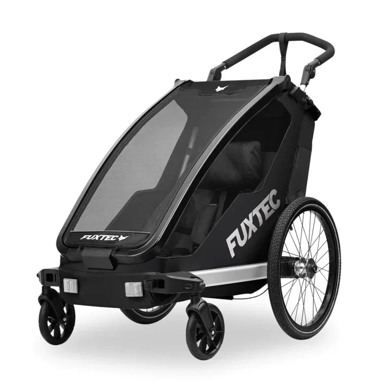 FUXTEC Fahrradanhänger FX-FA1S/Einsitzer (2 Farben) für 313,78 € inkl. Versand