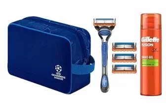 Schnäppchen, Deals und Rabattcodes des Tages - Gillette Fusion5 Rasierer für Männer UEFA Champions League Special Edition