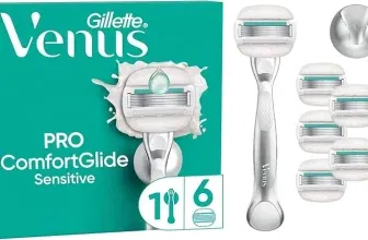 [2mal in den Warenkorb]Gillette Venus Pro ComfortGlide Sensitive Damenrasierer ab 33,30 € inkl. Prime-Versand (statt 60,00 €)