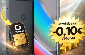 Schnäppchen, Deals und Rabattcodes des Tages - Google Pixel 10 mit Otelo Allnet Flat Classic 50 GB 5G