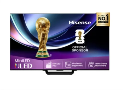 Hisense 85U7Q pro LED-TV 215cm 85 Zoll Eek C A – G Schwarz für 824,95 € inkl. Versand (statt 1.689,00 €)