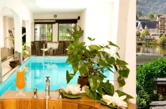 Hotel Lellmann: Gemütliches Zimmer mit Blick auf den Rhein