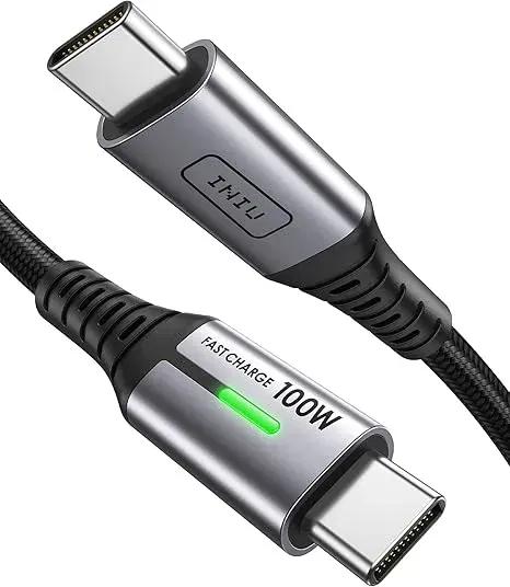 INIU USB C auf USB C Kabel 100W [3m] PD3.0 (100 W, 5 Farben) für 4,12 € inkl. Prime-Versand (statt 9,99 €)
