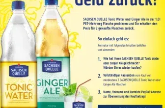 SACHSEN QUELLE Cashback Aktion [Lokal Sachsen 4000 Teilnahmen]