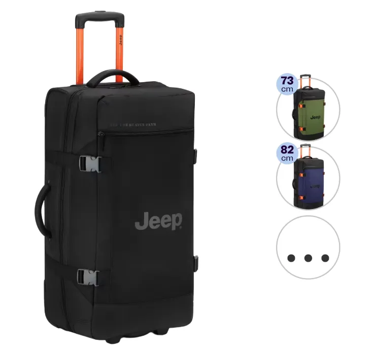 Jeep Duffle-Trolley (73 cm) für 85,90 € inkl. Versand (statt 179,00 €)