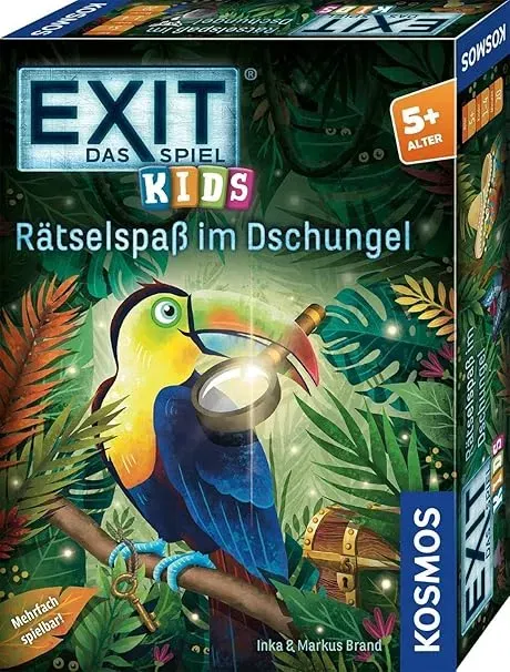 KOSMOS 683375 EXIT Rätselspaß im Dschungel für 8,56 € inkl. Prime-Versand
