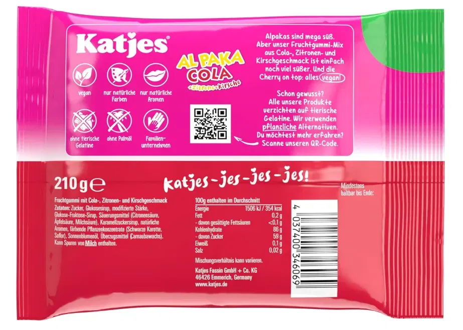 Schnäppchen, Deals Und Rabattcodes Des Tages - Katjes Al Paka Cola Fruchtgummi Vorratspack