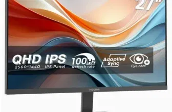 Koorui E2721f 27 Zoll Monitor QHD 2560 X 1440 100hz PC Monitor IPS 1ms Adaptive Sync HDMI 2.0 DP 1.4 Eye