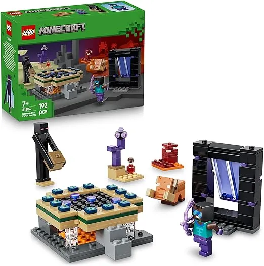 LEGO Minecraft – Nether & End Portal Journey (21584) für 10,49 € inkl. Prime-Versand