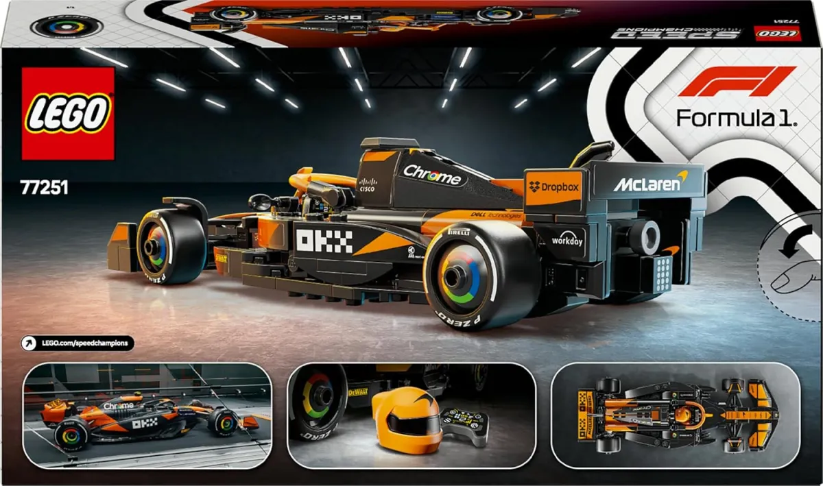 LEGO Speed Champions McLaren F1 Team MCL38 Rennauto LEGO Speed Champions McLaren F1 Team MCL38 Rennauto