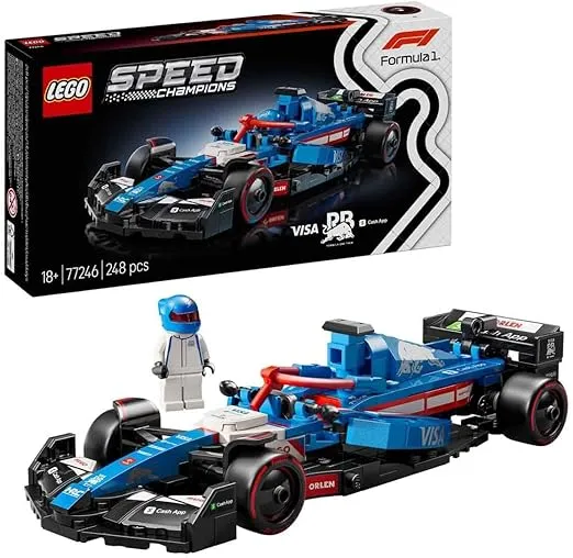 LEGO Speed Champions – Visa Cash App RB VCARB 01 F1 Rennauto (77246) für 17,99 € inkl. Prime-Versand