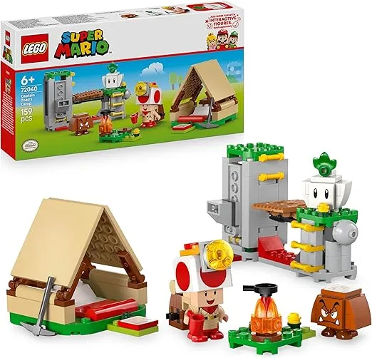 LEGO Super Mario – Kapitän Toad-Camp (72040) für 11,70 € inkl. Prime-Versand