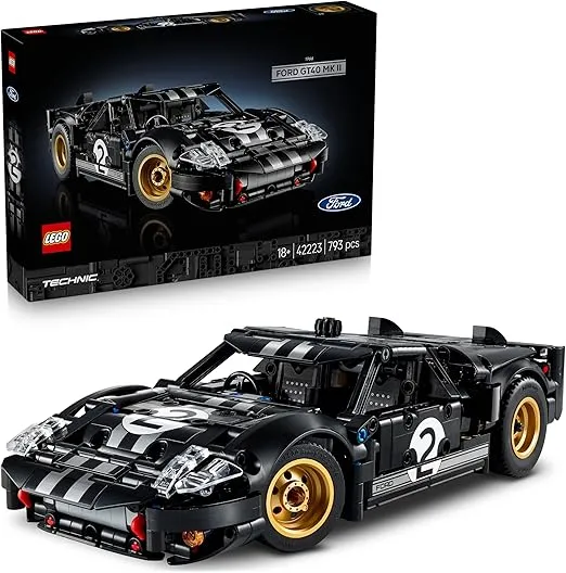 LEGO Technic 1966 Ford GT40 MKII Rennwagen (42223) für 50,41 € inkl. Prime-Versand