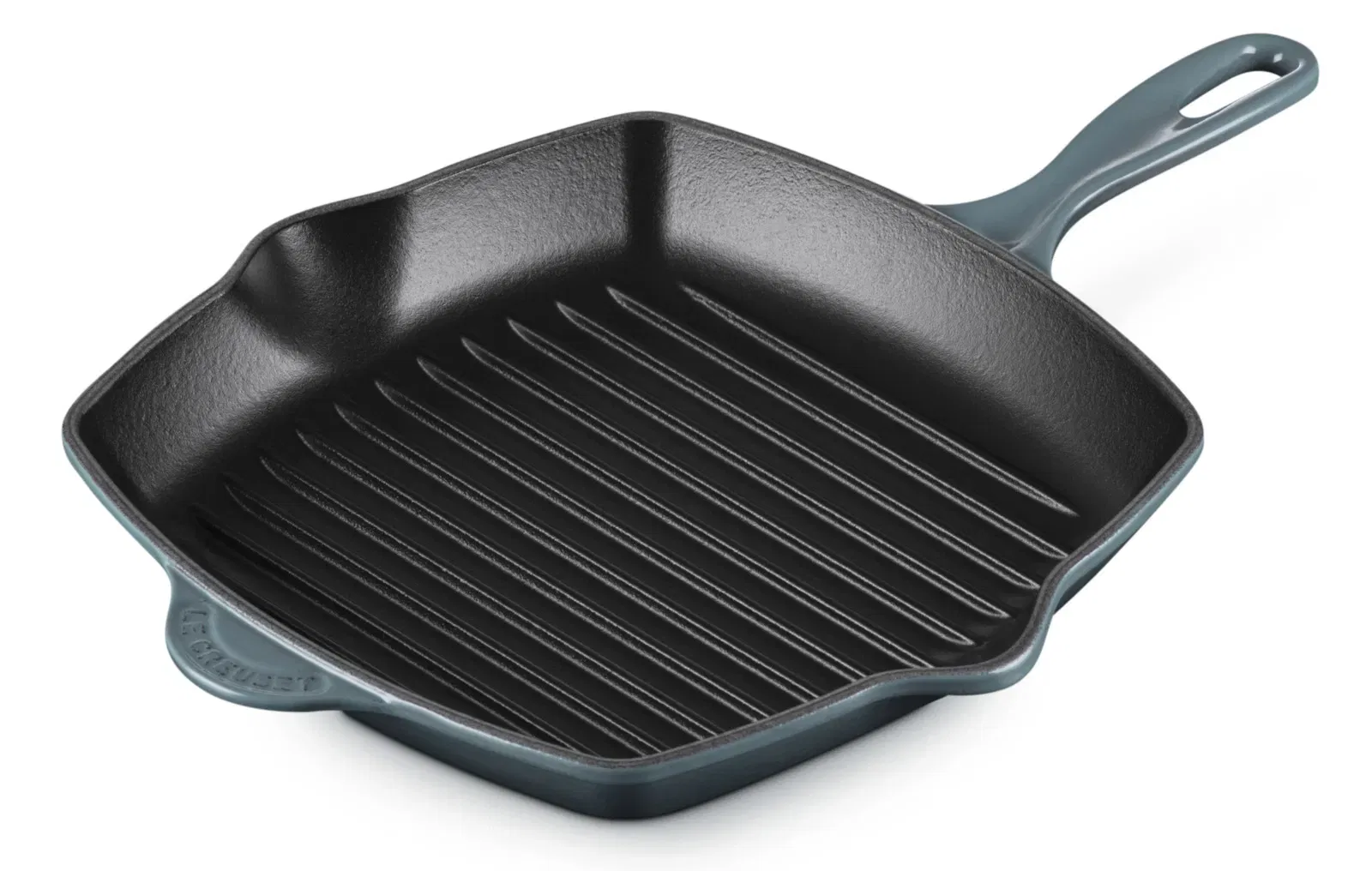 Le CREUSET Grillpfanne 26cm Ocean für 80,99 € inkl. Versand (statt 115,99 €)