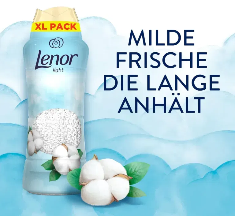 Schnäppchen, Deals Und Rabattcodes Des Tages: Lenor Light Wäscheparfüm Frische Baumwollblüte 495G
