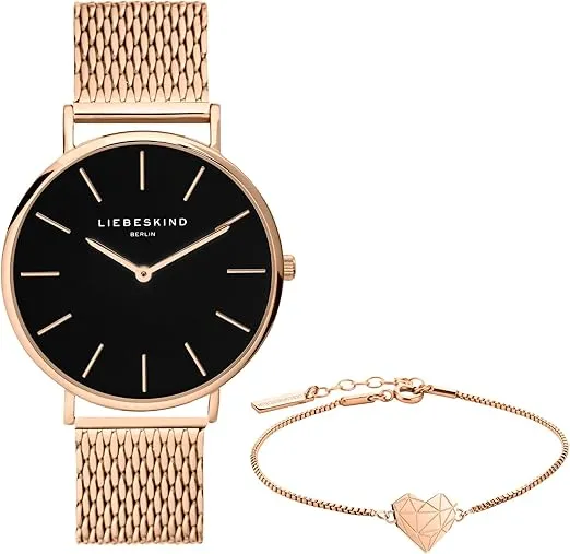 Liebeskind Berlin Damen Geschenkset aus Uhr und Schmuck – für 42,60 € inkl. Prime-Versand (statt 63,50 €)