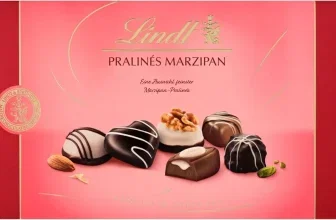 Lindt Schokolade Pralinés Marzipan Schachtel