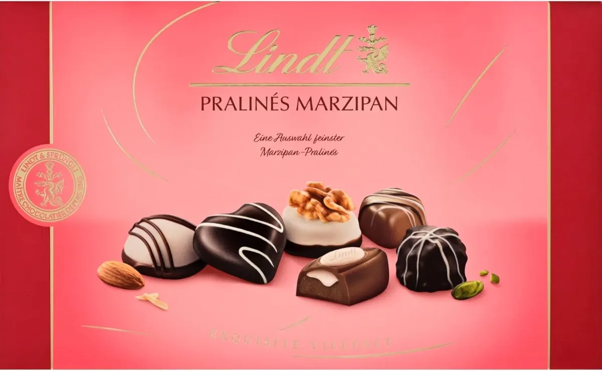 Lindt Schokolade Pralinés Marzipan (200g)
