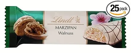 Lindt Schokolade Walnuss-Marzipan Riegel 25er Pack (25x50g) ab 21,83 € inkl. Prime-Versand