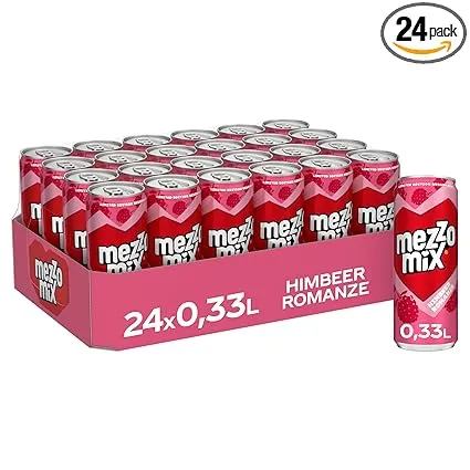 Mezzo Mix Himbeere 24er Pack (24x330ml) für 16,99 € inkl. Prime-Versand