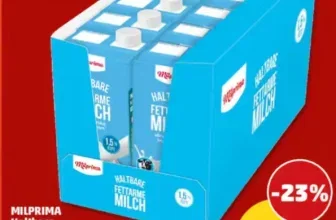 PENNY verkauft 12 Liter Milprima H-Milch