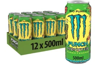 Schnäppchen, Deals und Rabattcodes des Tages - Monster Energy® Rio Punch koffeinhaltiger Energy Drink mit dem Geschmack exotischer Früchte