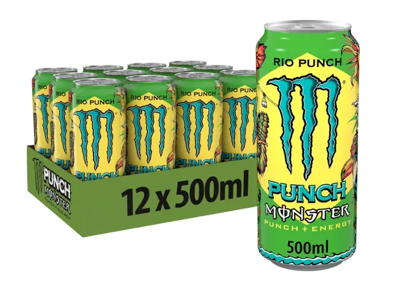 Monster Energy® Rio Punch (12x500ml) ab 11,24 € inkl. Prime-Versand zzgl. Pfand (statt 17,88 €)
