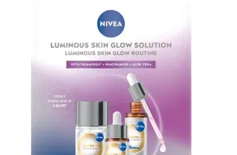 NIVEA LUMINOUS630 Skin Glow Routine Liquid Refiner & 2X Serum Gesichtspflegeset ab 22,66 € inkl. Versand