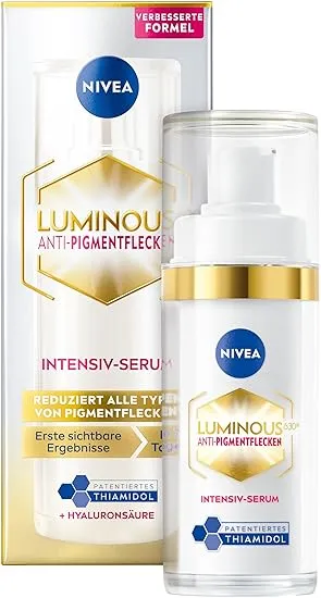 NIVEA Serum Intensiv Cellular Luminous 630 Anti Pigmentflecken (30ml) ab 13,62 € inkl. Prime-Versand