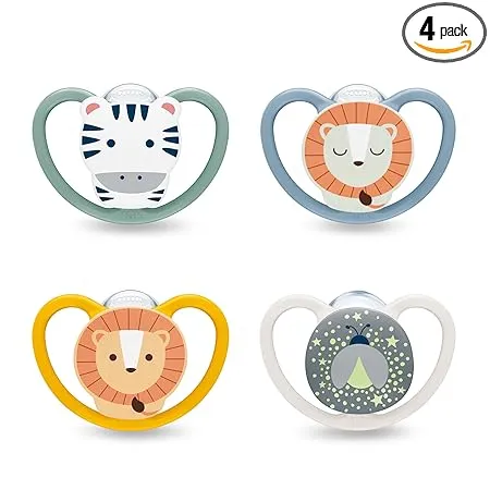 NUK Perfect Match Air Day & Night Baby-Schnuller (4 Stück – 18-36 Monate) für 3,75 € inkl. Prime-Versand (statt 5,00 €)