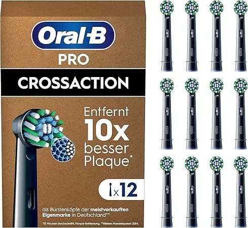 Oral-B Pro CrossAction Aufsteckbürsten 12 Stück ab 28,49 € inkl. Prime-Versand