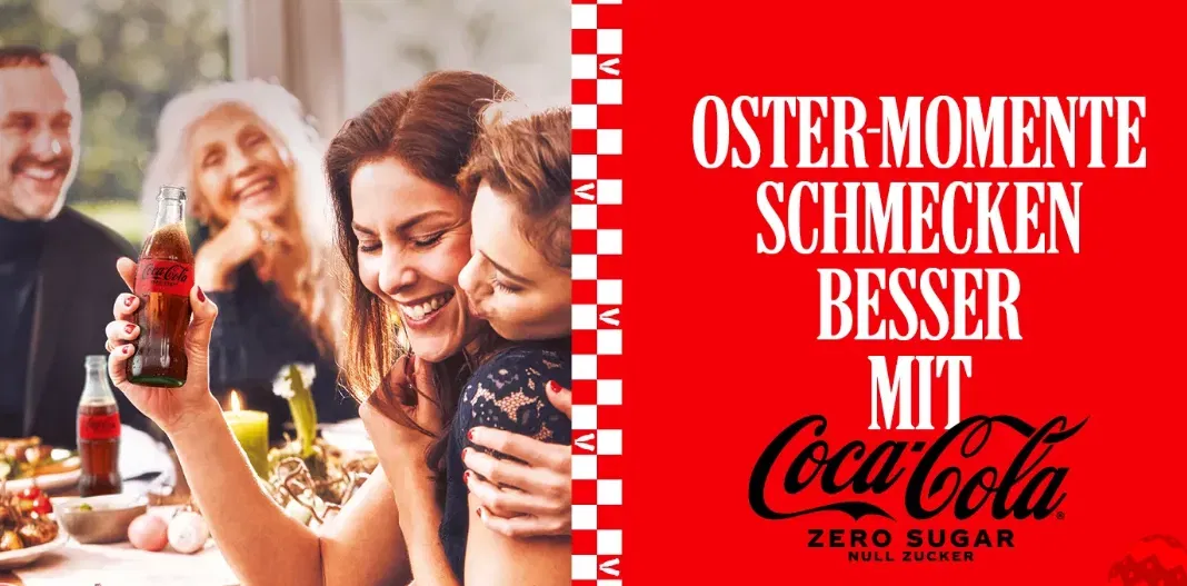 Coca-Cola Osteraktion 2026: Gratiszugabe und Gewinne für euren Einkauf