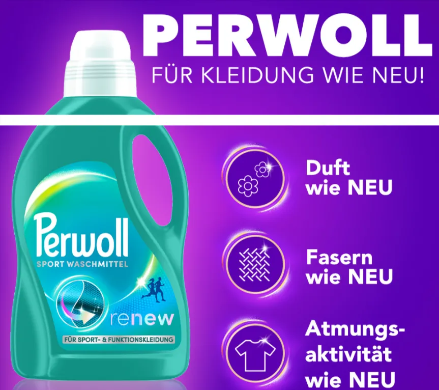 Perwoll Sport Waschmittel 27 Waschladungen