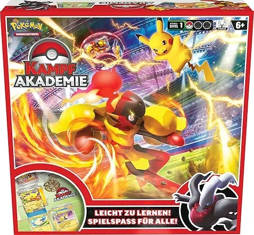 Pokemon Sammelkartenspiel Kampfakademie Pikachu ex Crimanzo ex Darkrai Schnäppchen, Deals Und Rabattcodes Des Tages - Pokémon Sammelkartenspiel Kampfakademie Pikachu Ex Crimanzo Ex Darkrai Ex
