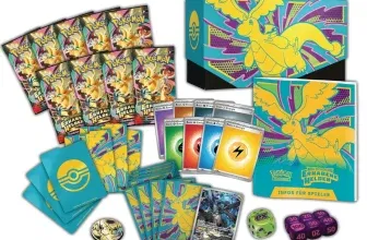 Schnäppchen, Deals und Rabattcodes des Tages - Pokemon Sammelkartenspiel Top-Trainer Box Mega Entwicklung