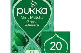 Schnäppchen, Deals und Rabattcodes des Tages - Pukka Bio Kräutertee Mint Matcha Green Minze Pfefferminz Matcha