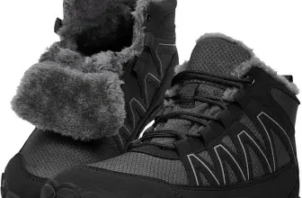 Schnäppchen, Deals und Rabattcodes des Tages - RUYI Winter Barfußschuhe Damen Herren Warm Gefüttert Winterschuhe