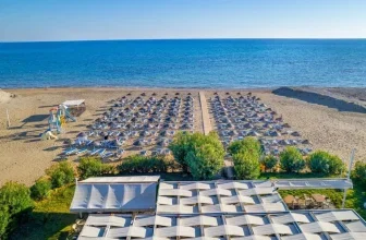 Türkische Riviera mit Küste und Meer als Reiseziel für den Urlaub in Side