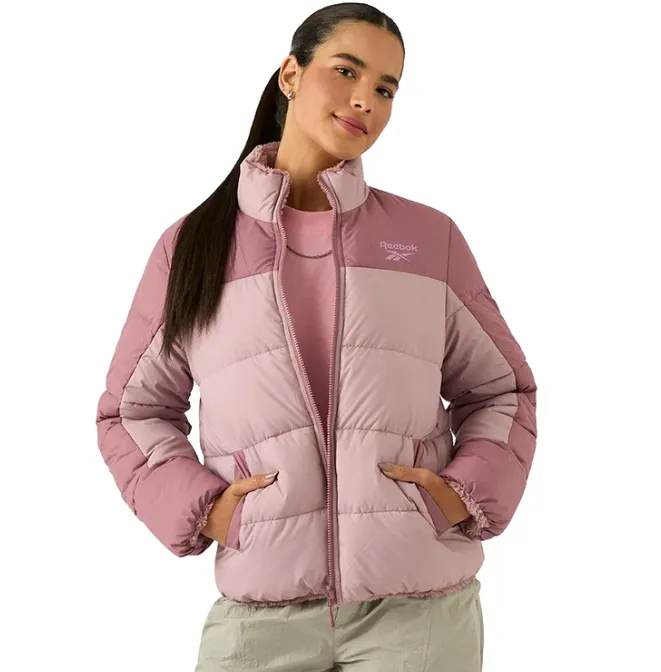 Schnäppchen, Deals Und Rabattcodes Des Tages - Reebok 2-In-1 Puffer Wendbare Damen Winterjacke