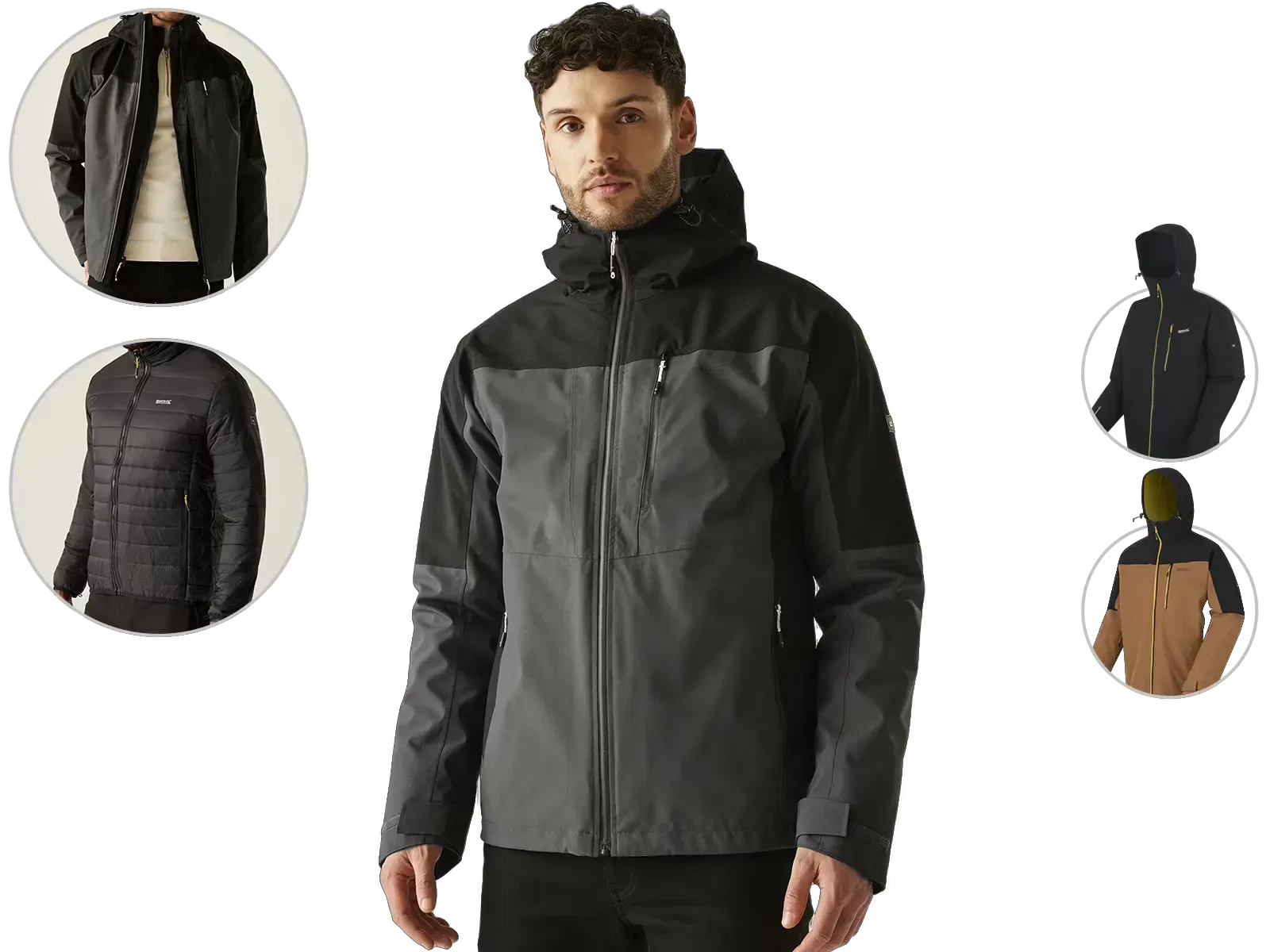 Regatta Wentwood 3-in-1 Herren Jacke (3 Farben, Gr. M bis XXL) für 55,90 € inkl. Versand